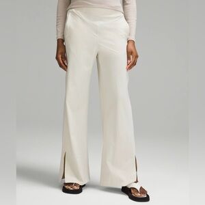 lululemon athletica Off-White Straight Leg Pants